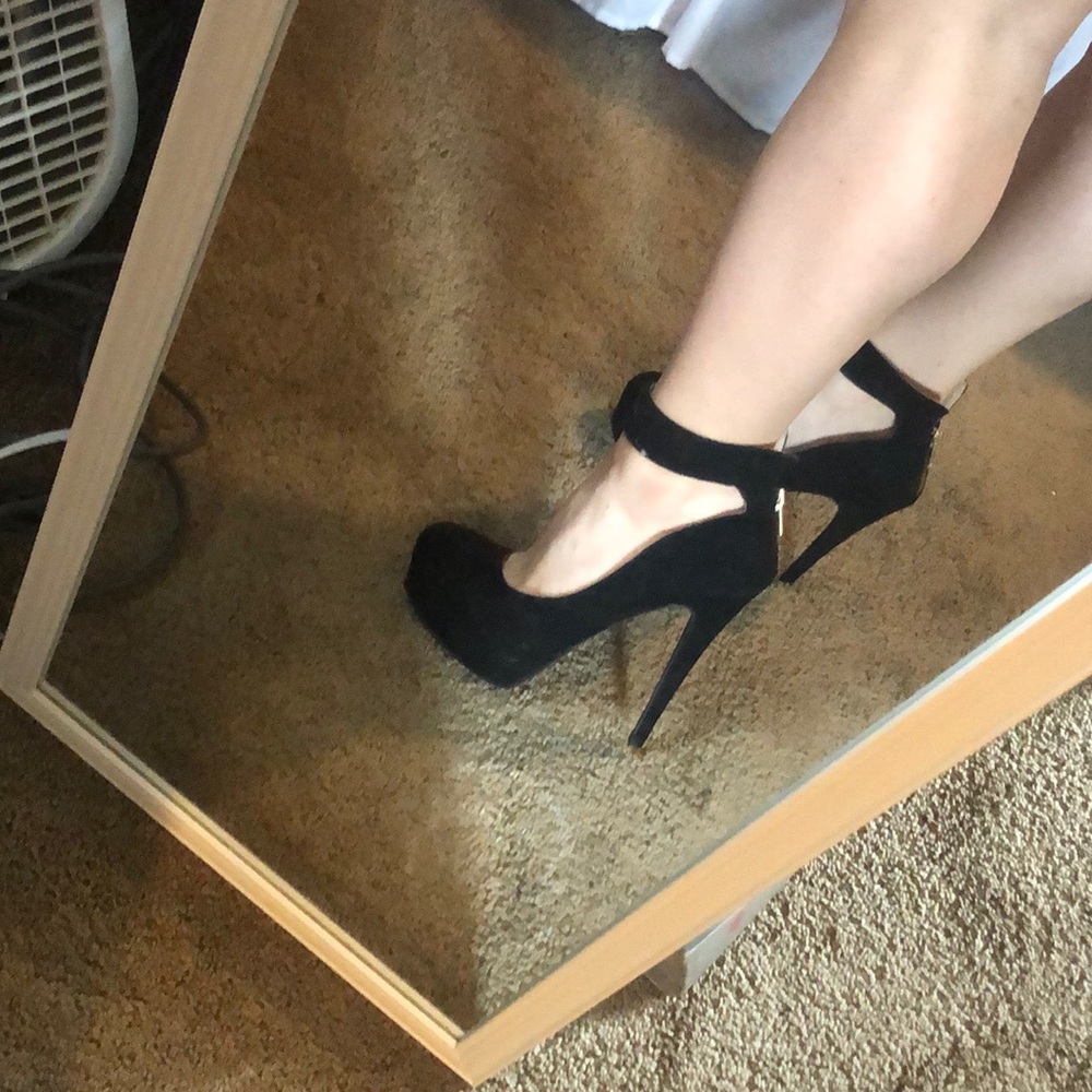 Black heels